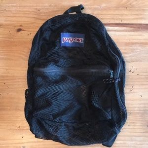 Jansport mesh backpack
